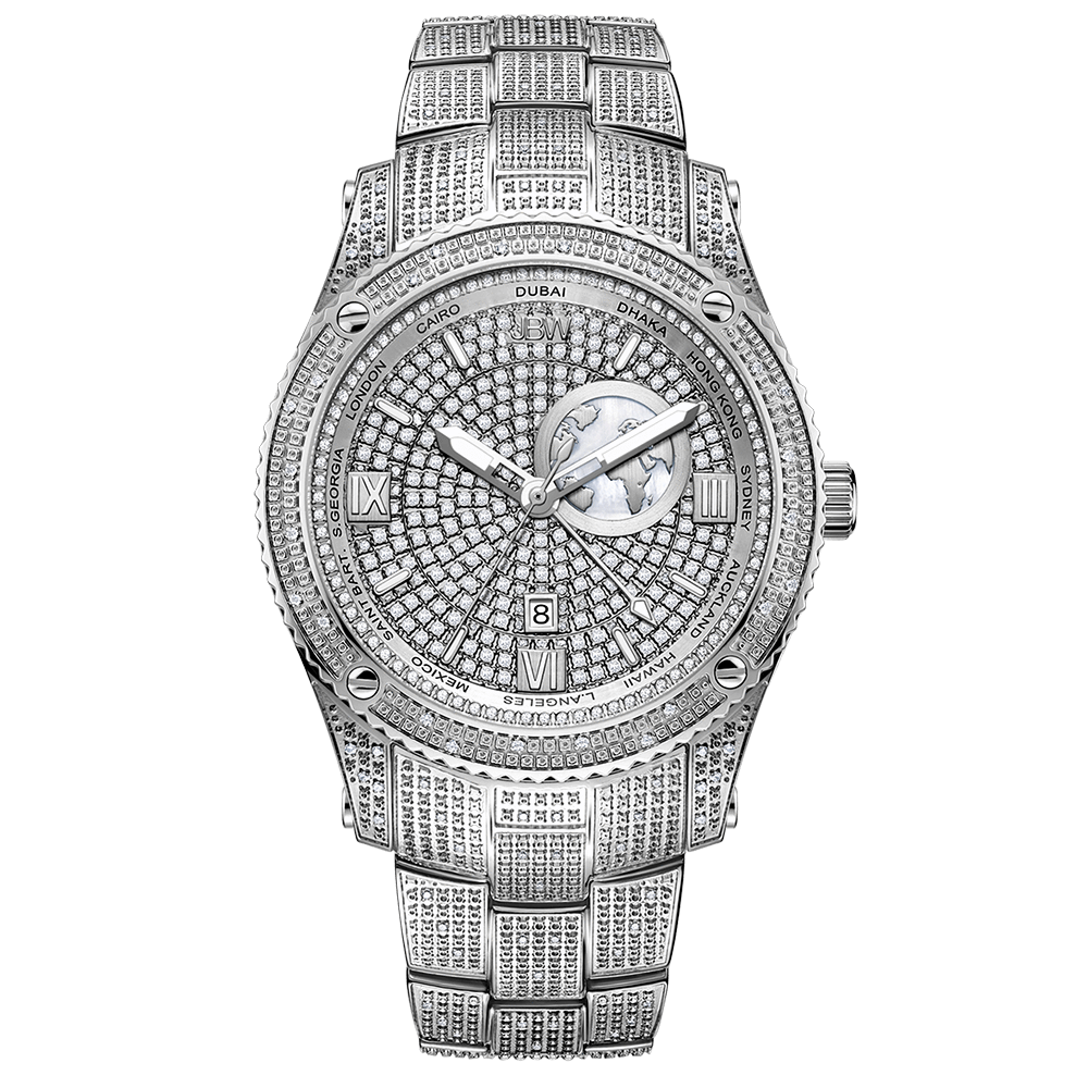 Ixe womens stainless steel quartz movement diamond designer online watch