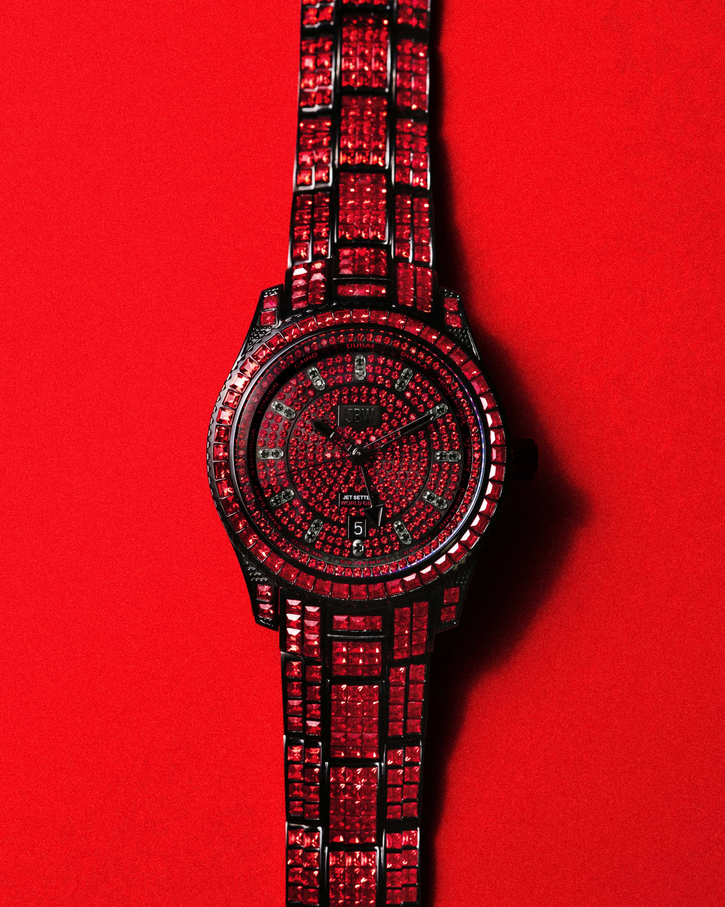 Jbw red 2024 watch