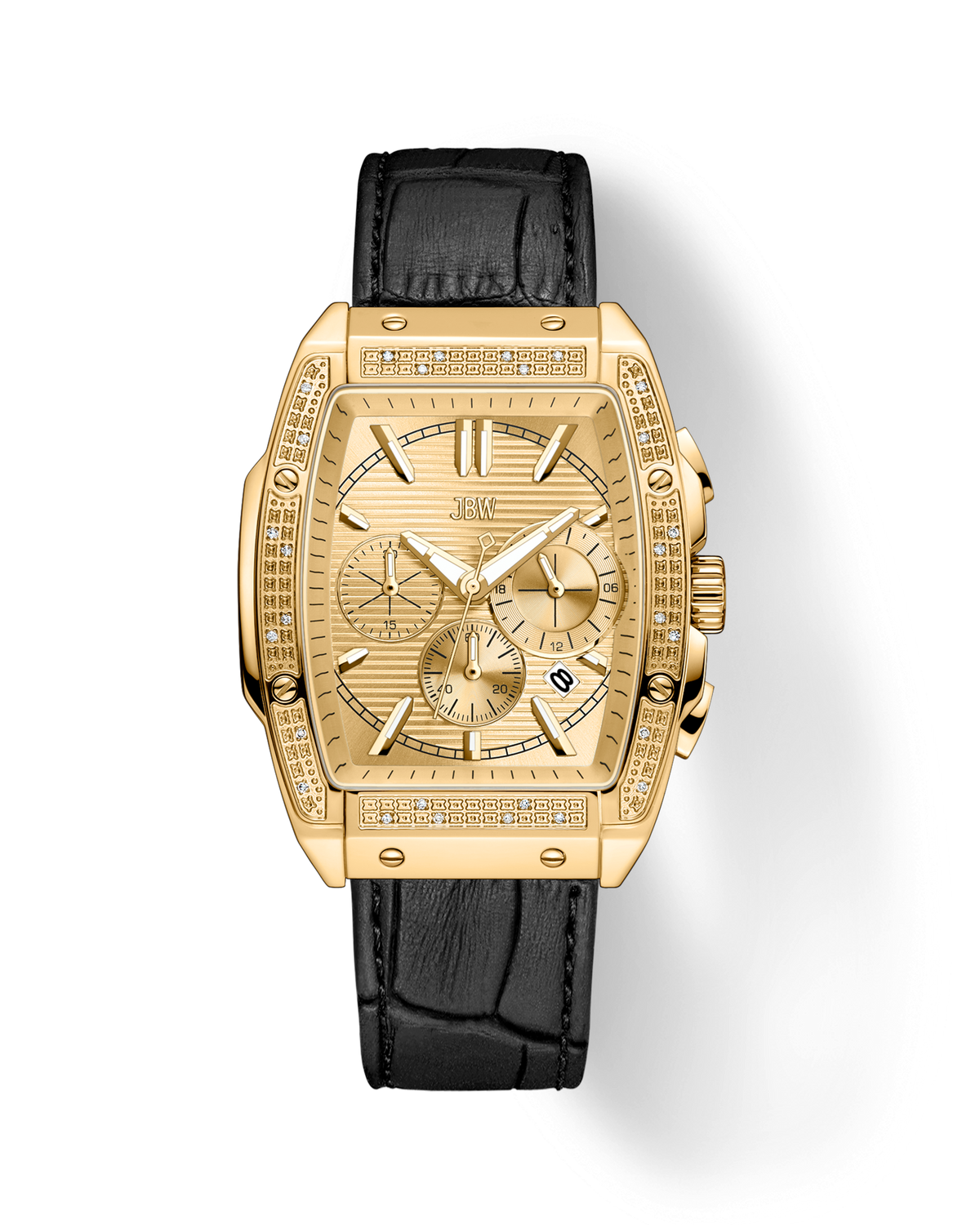 JBW Phantom JB-6215-238-G | Men's Black & Gold Diamond Watch – JBW Watches