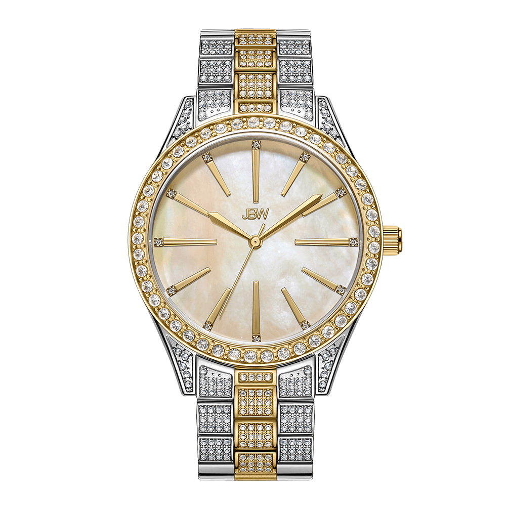 JBW Cristal Gem J6382A | Women's Two-Tone Diamond Watch – JBW Watches