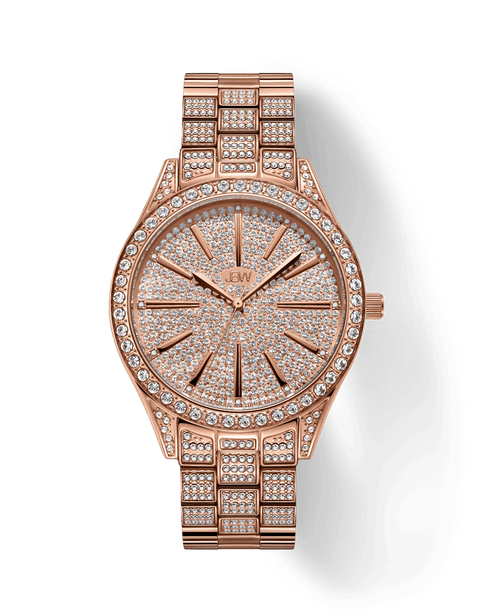 JBW Cristal J6346B | Women's Rose Gold Swiss Diamond Watch – JBW Watches