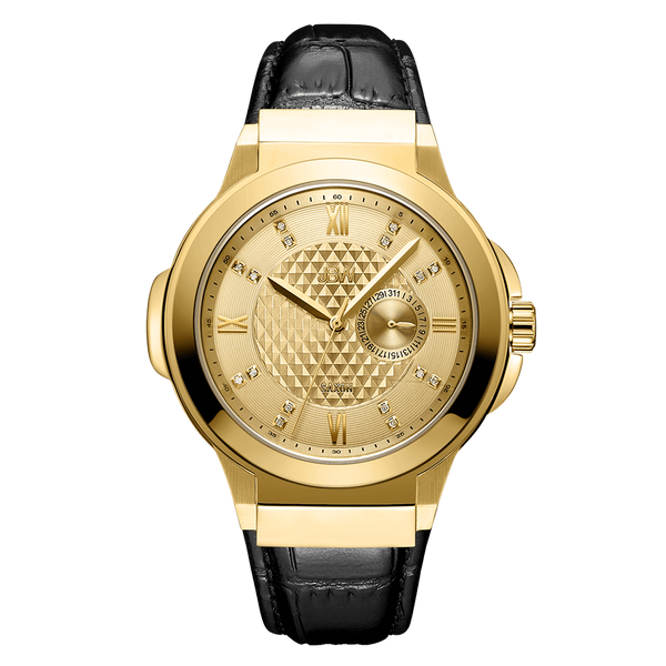 Jbw Men's Saxon Leather Diamond Watch 2024 | towncentervb.com