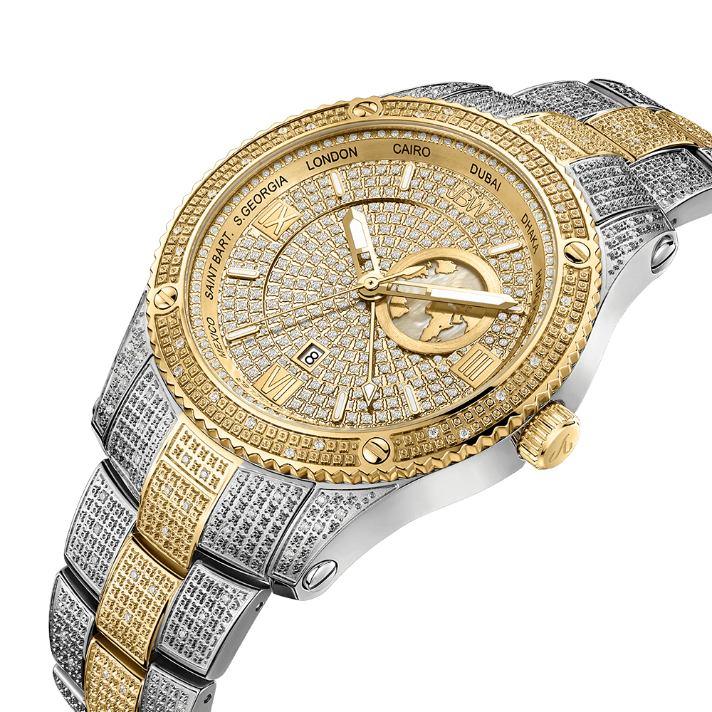 ZT6W Mens Iced Out Round Cut Lab Grown Diamond Watch High Quality Fashion  Luxury Timepiece For Hip Hop Rapper Style From Littlefairy_999, $39.35 |  DHgate.Com