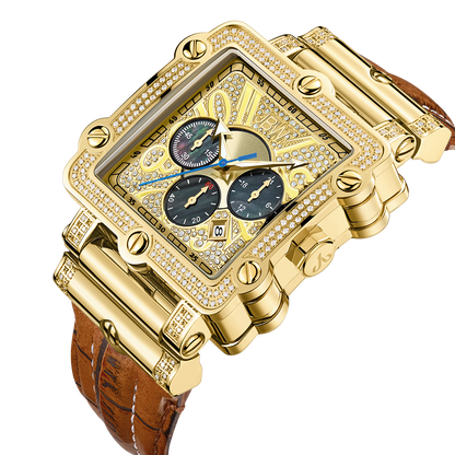 JBW Phantom JB 6215 238 A Men s Gold Diamond Watch JBW Watches