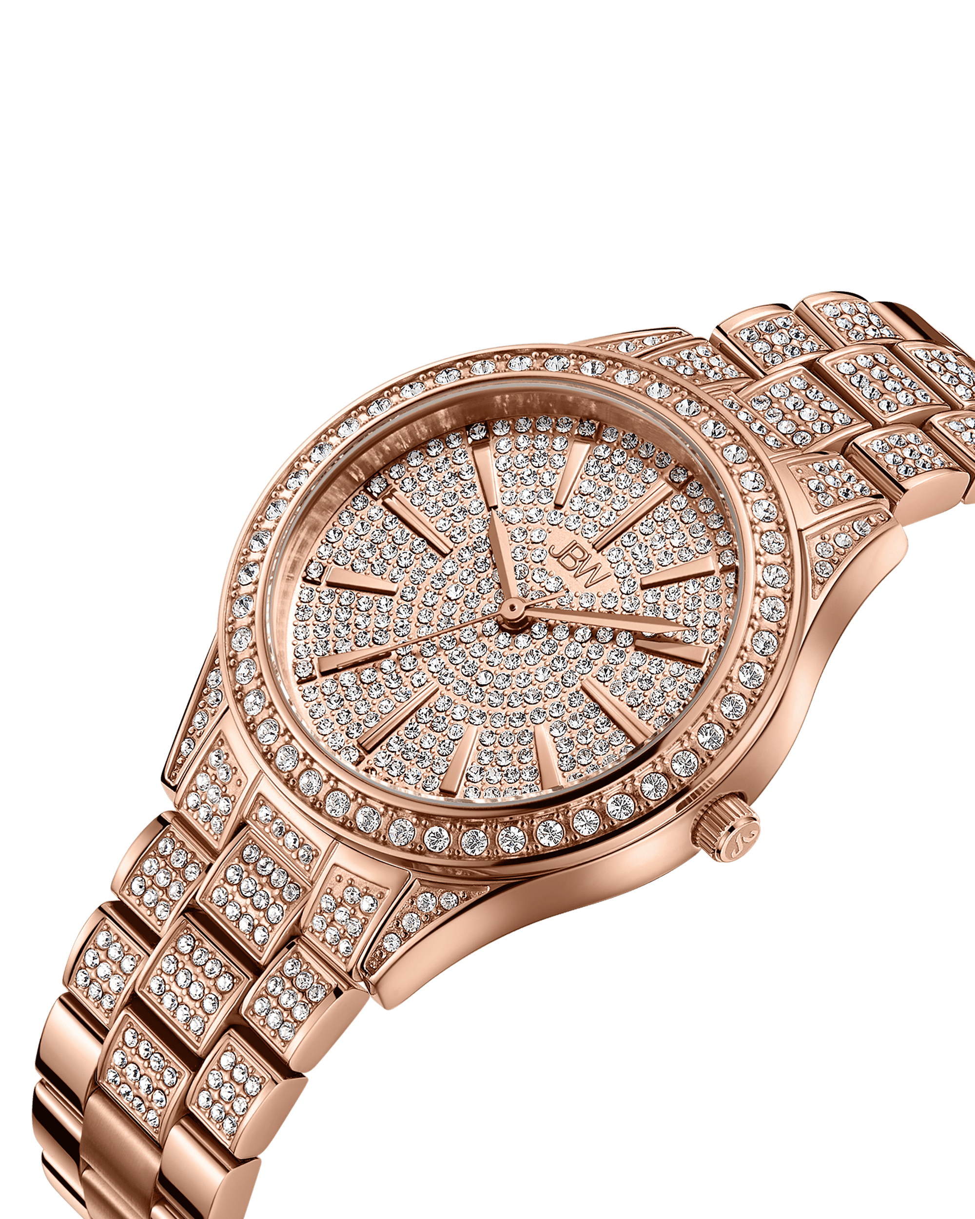 Rolex Rose Gold Chain Men Watch – luxurysales.in