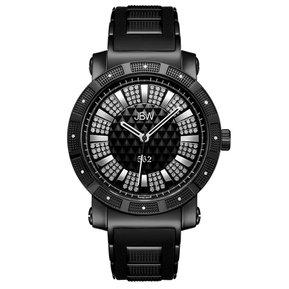 jbw-562-jb-6225-k-black-ion-black-silicone-diamond-watch-front