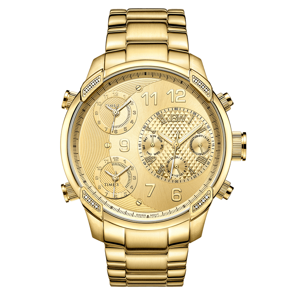 Jbw gold best sale diamond watch