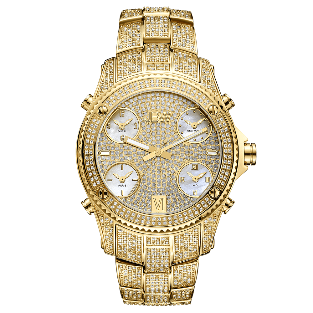 JBW Jet Setter Limited Edition JB-6213-550-A | Men's Gold Watch – JBW ...