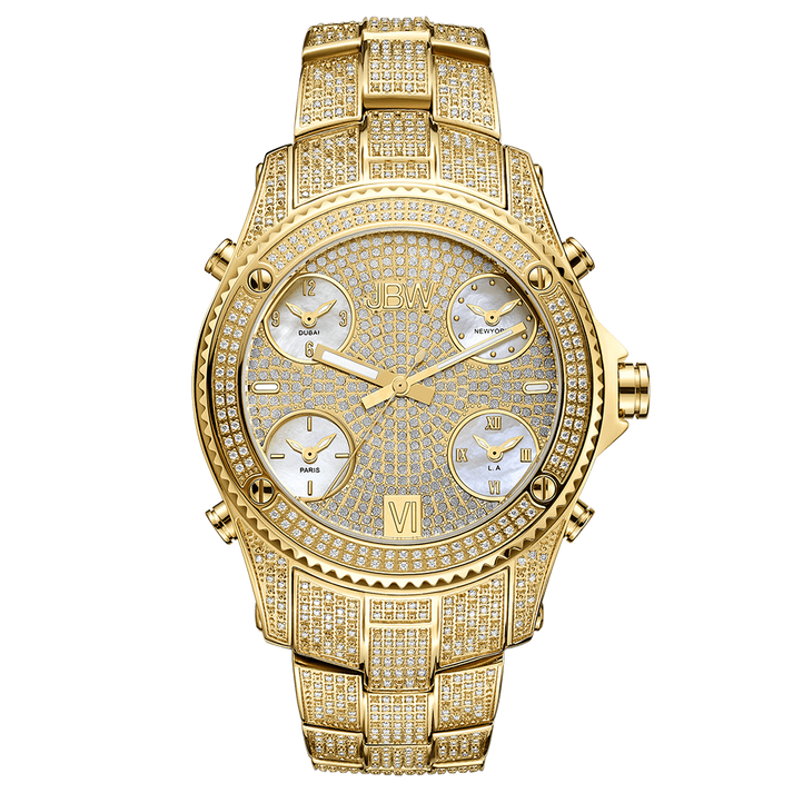 JBW Jet Setter Limited Edition JB-6213-550-A | Men's Gold Watch – JBW ...