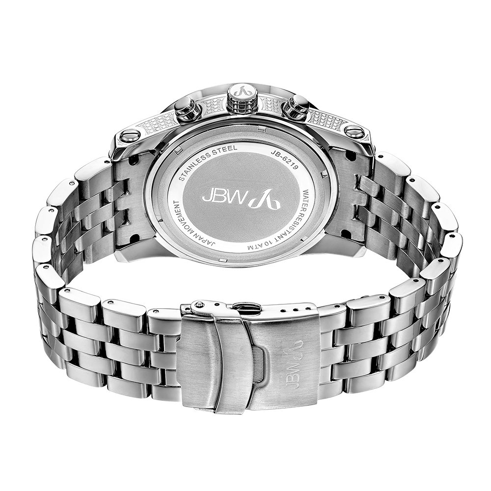 JBW Luxury Men's Krypton 20 Diamonds Baguette Crystals Dial Watch -  JB-6219-B: Buy Online at Best Price in UAE - Amazon.ae